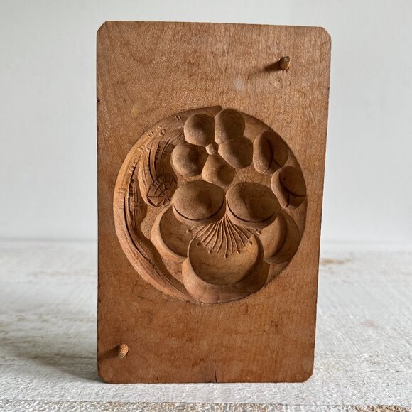 Vintage Kashigata Japanese Cake Wood Press by Richard Plumer - Picture 1 of 7